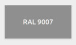 Sandwichplatte RAL 9007